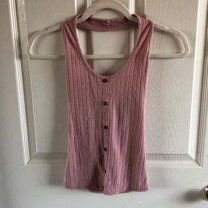 Pink Halter Top